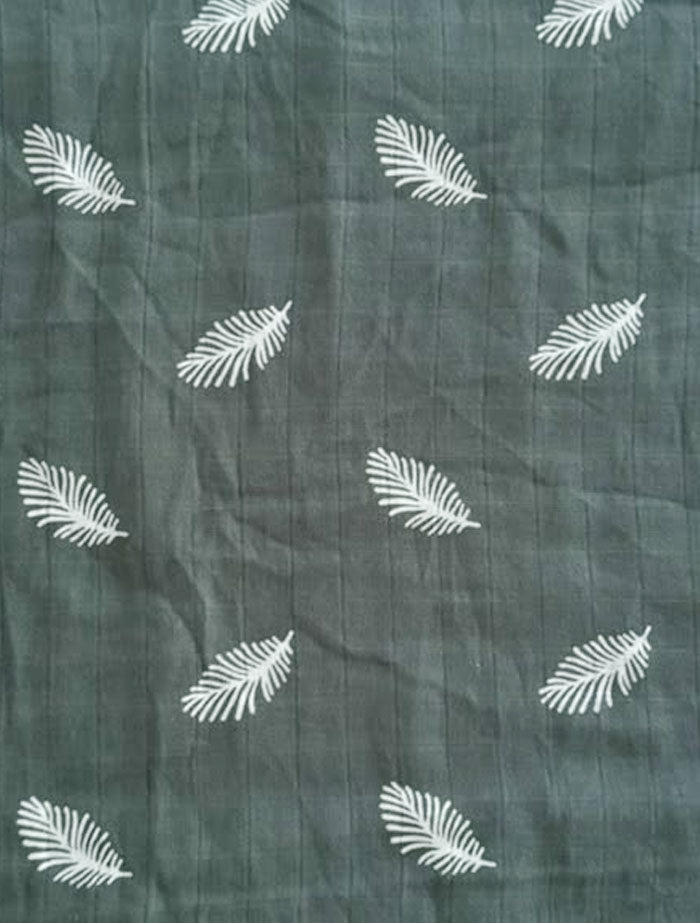 Forest Feather - Muslin Swaddle