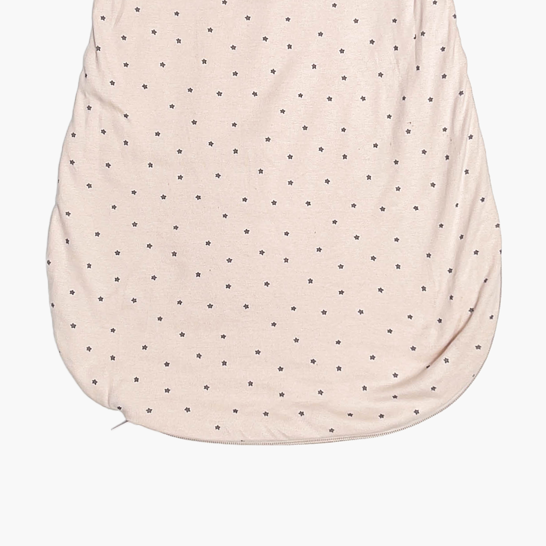 BEIGE STAR PATTERNED SLEEPING BAG