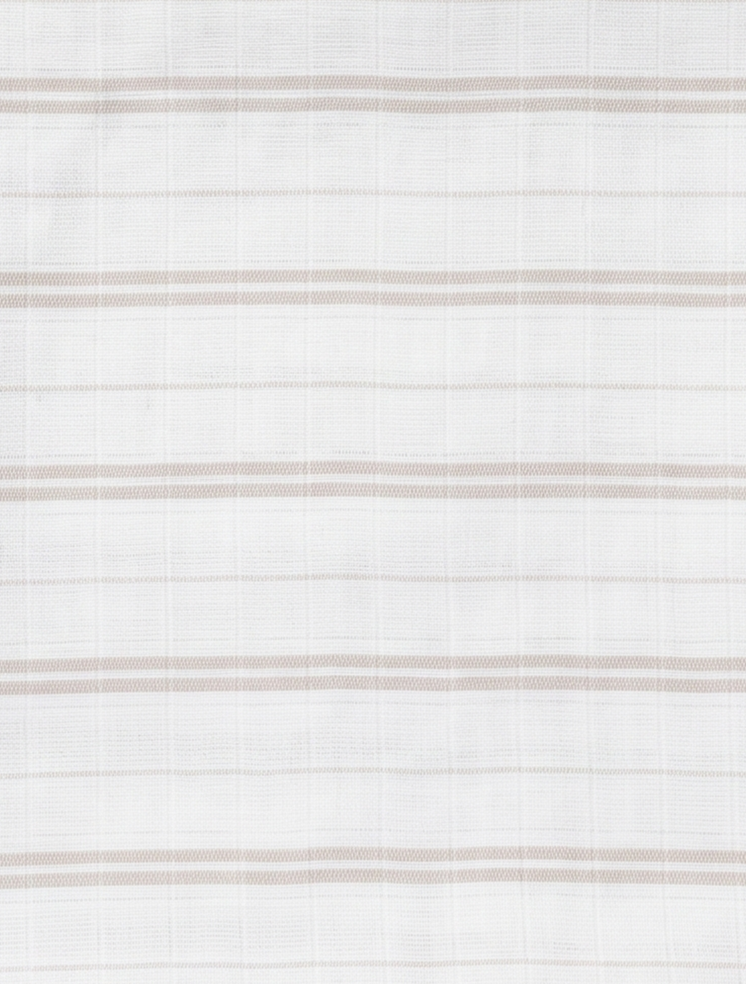 Beige striped muslin swaddle