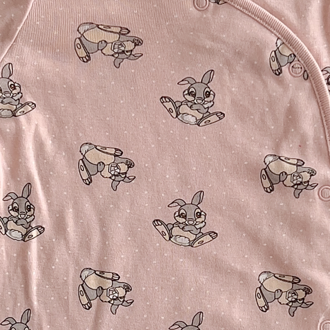H&M BUNNY PINK ROMPER