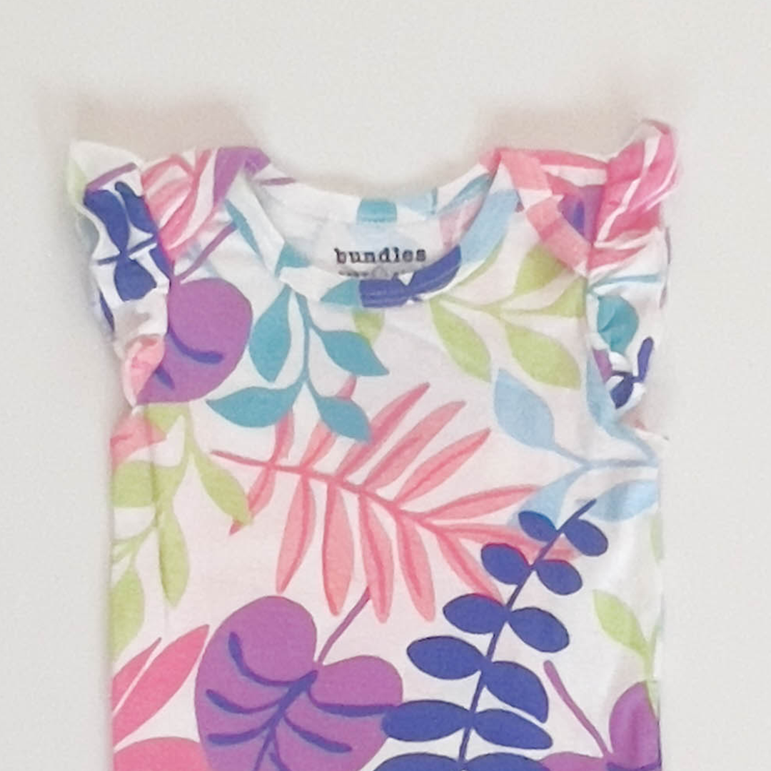 MULTICOLOURED PATTERNED ONESIE