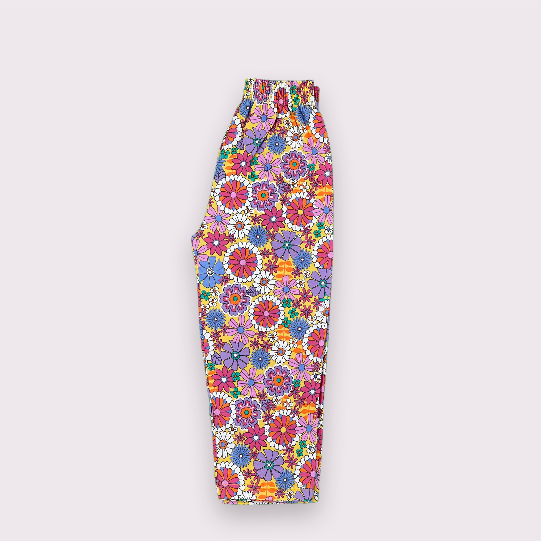 Love Bloom Printed INTL Orange color Two Piece for Girls