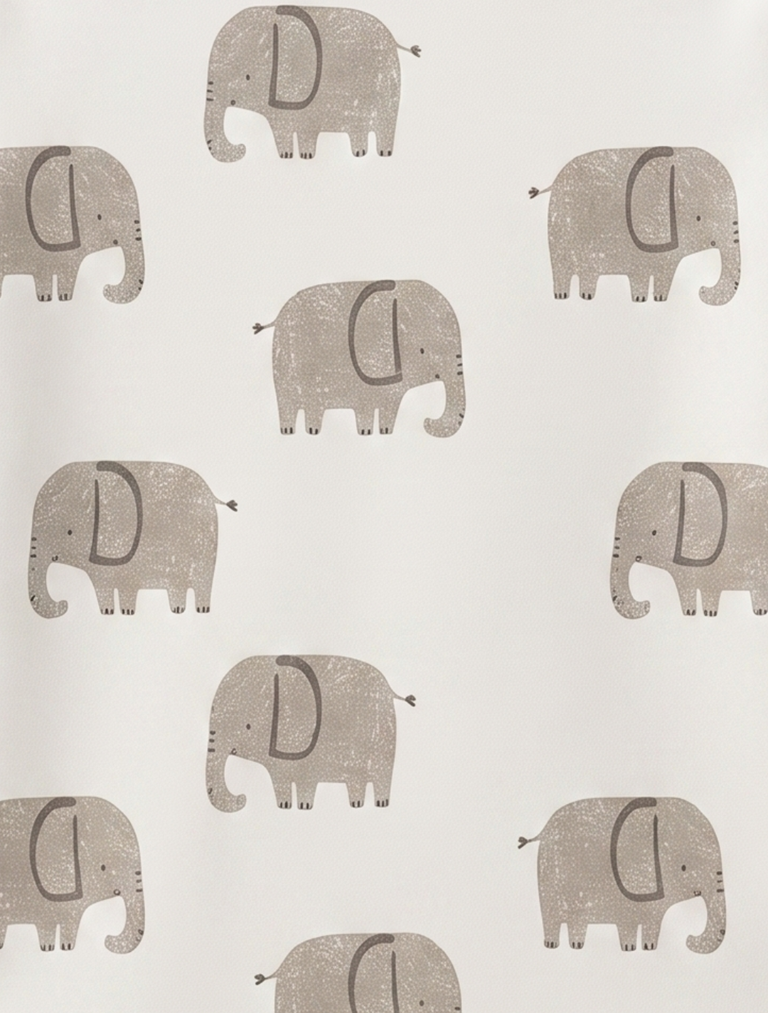 ELEPHANT PRINTED ONESIE