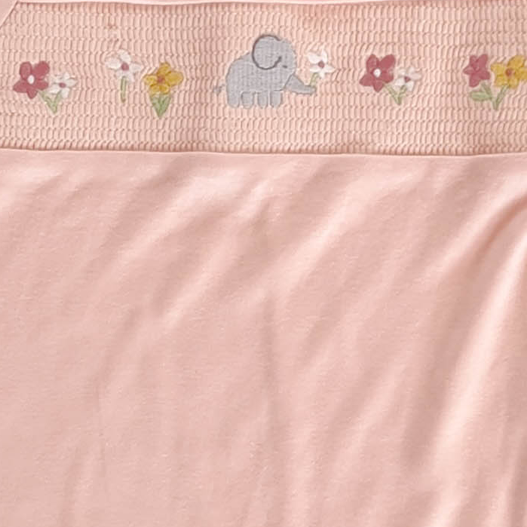 PINK PEACH PRINTED JUMPSUIT