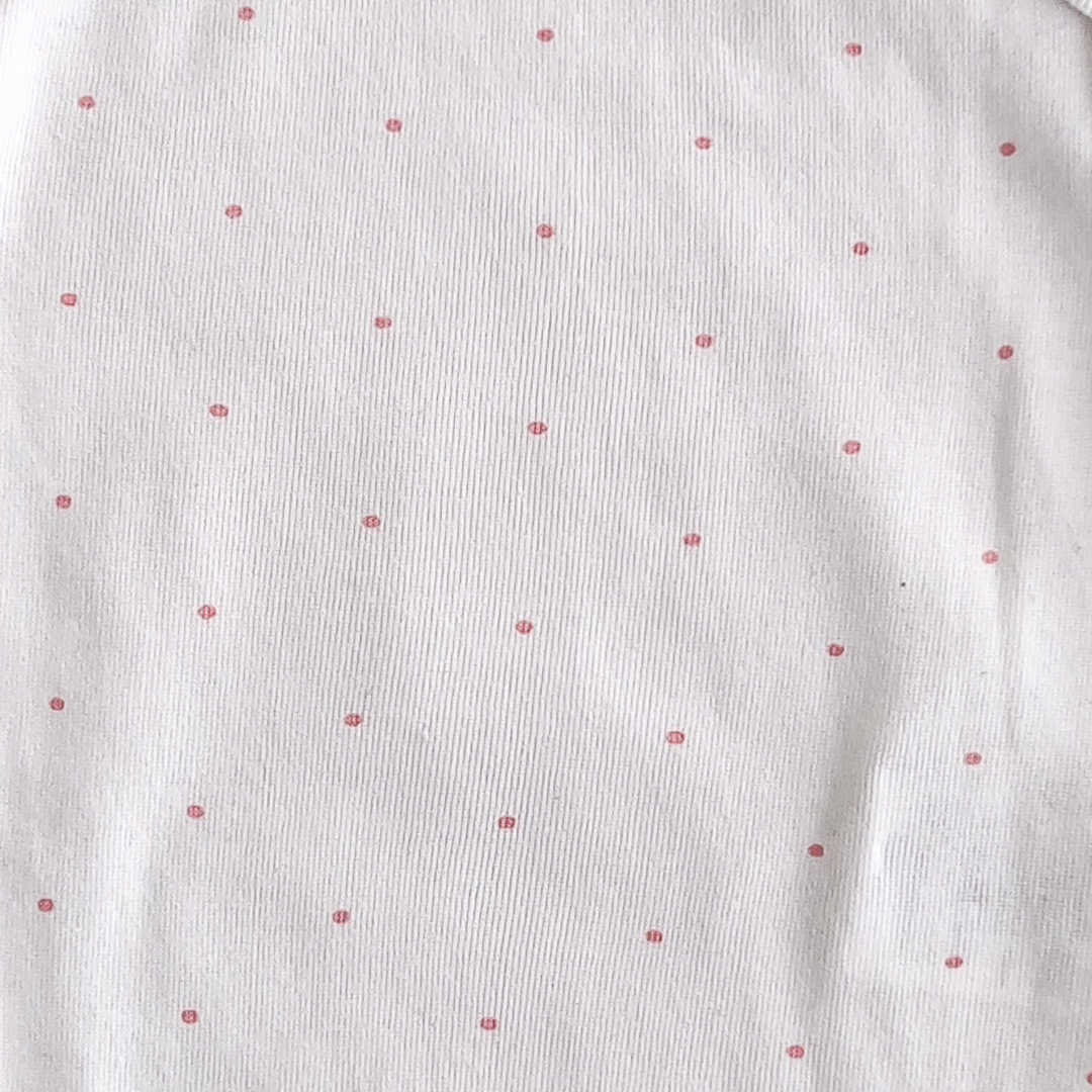 PINK POLA DOT PRINT ONESIE