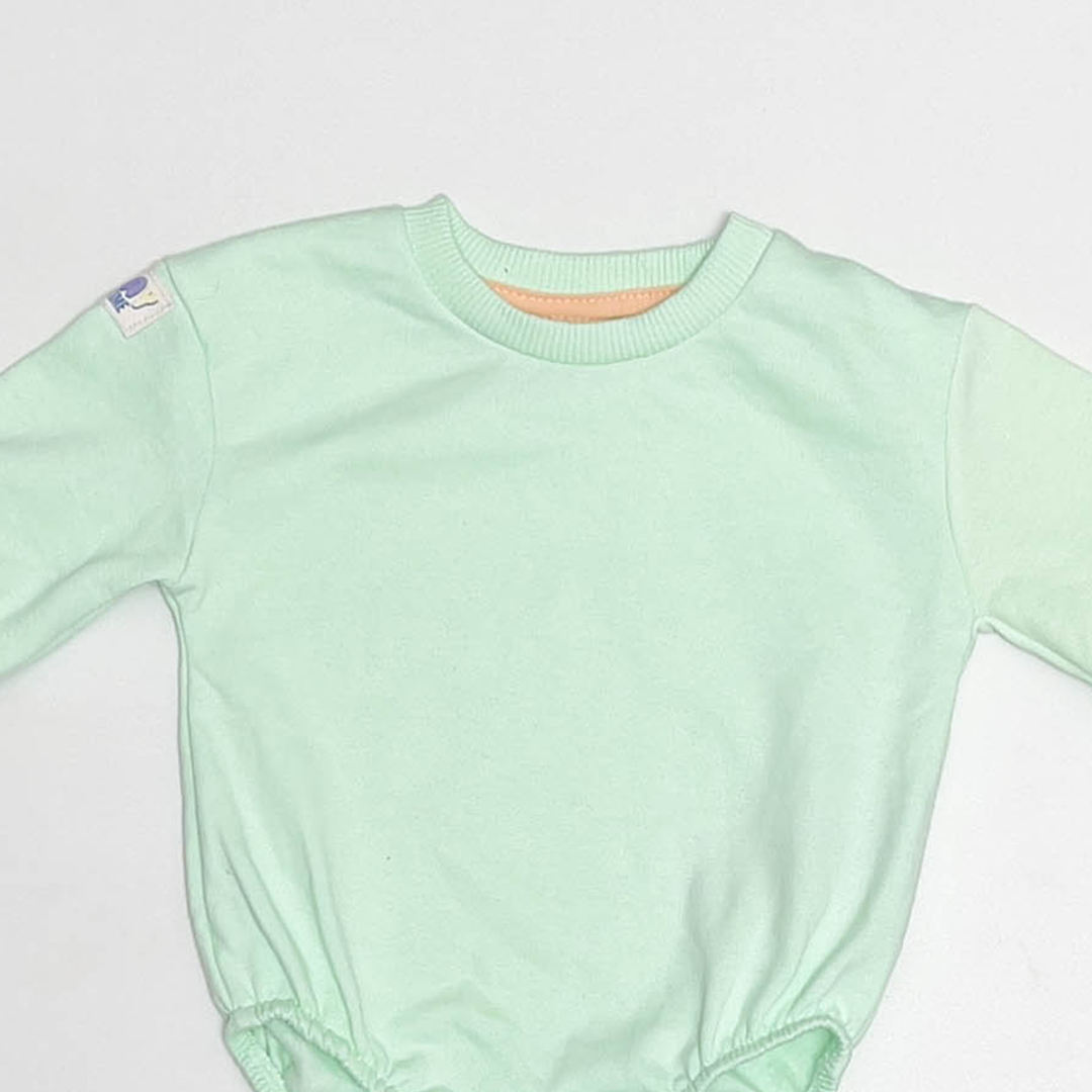 GREEN FULL SLEEVE ONESIE