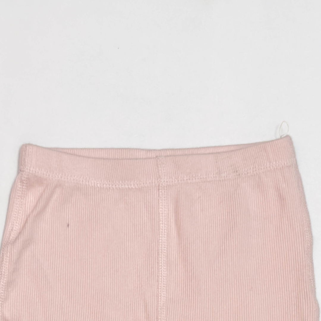 PINK RIBBED PANTS