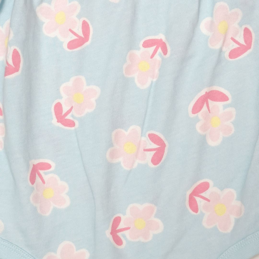 SKY FLORAL FANCY ONESIE