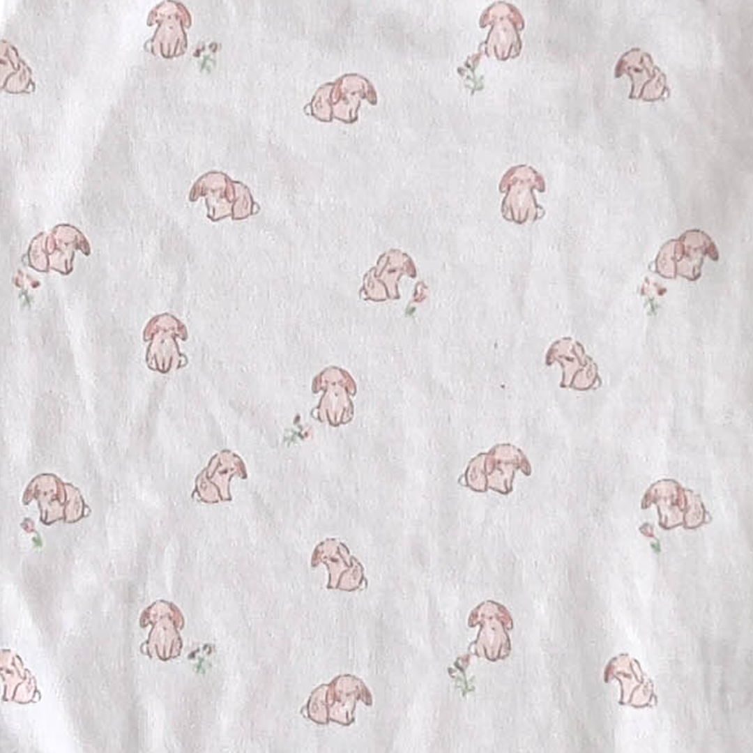 NEXT BABY WHITE BUNNY PRINT ONESIE