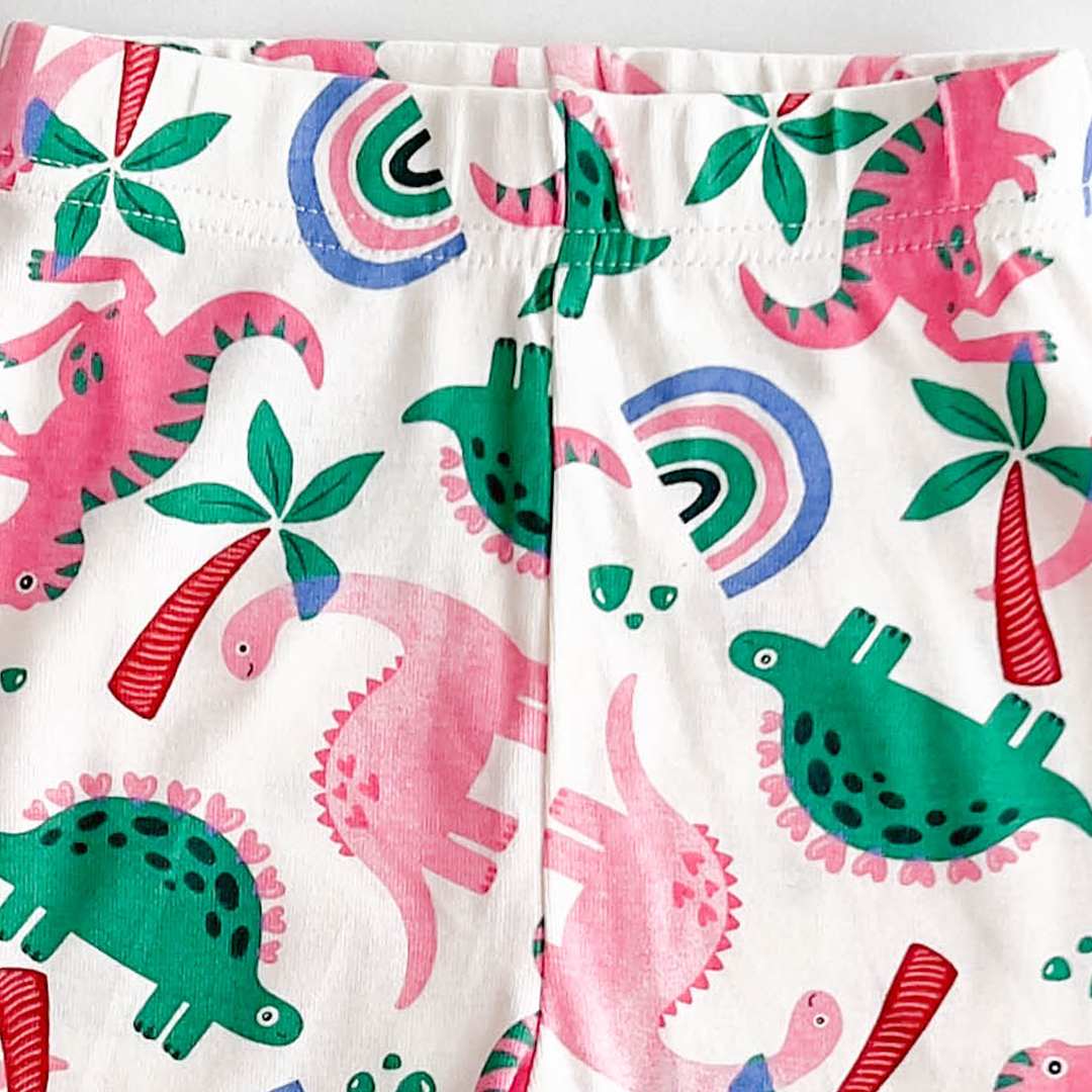 PRINTED COTTON PANTS