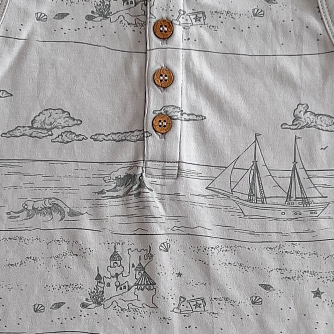 GREY SLEEVLESS JUMPSUIT