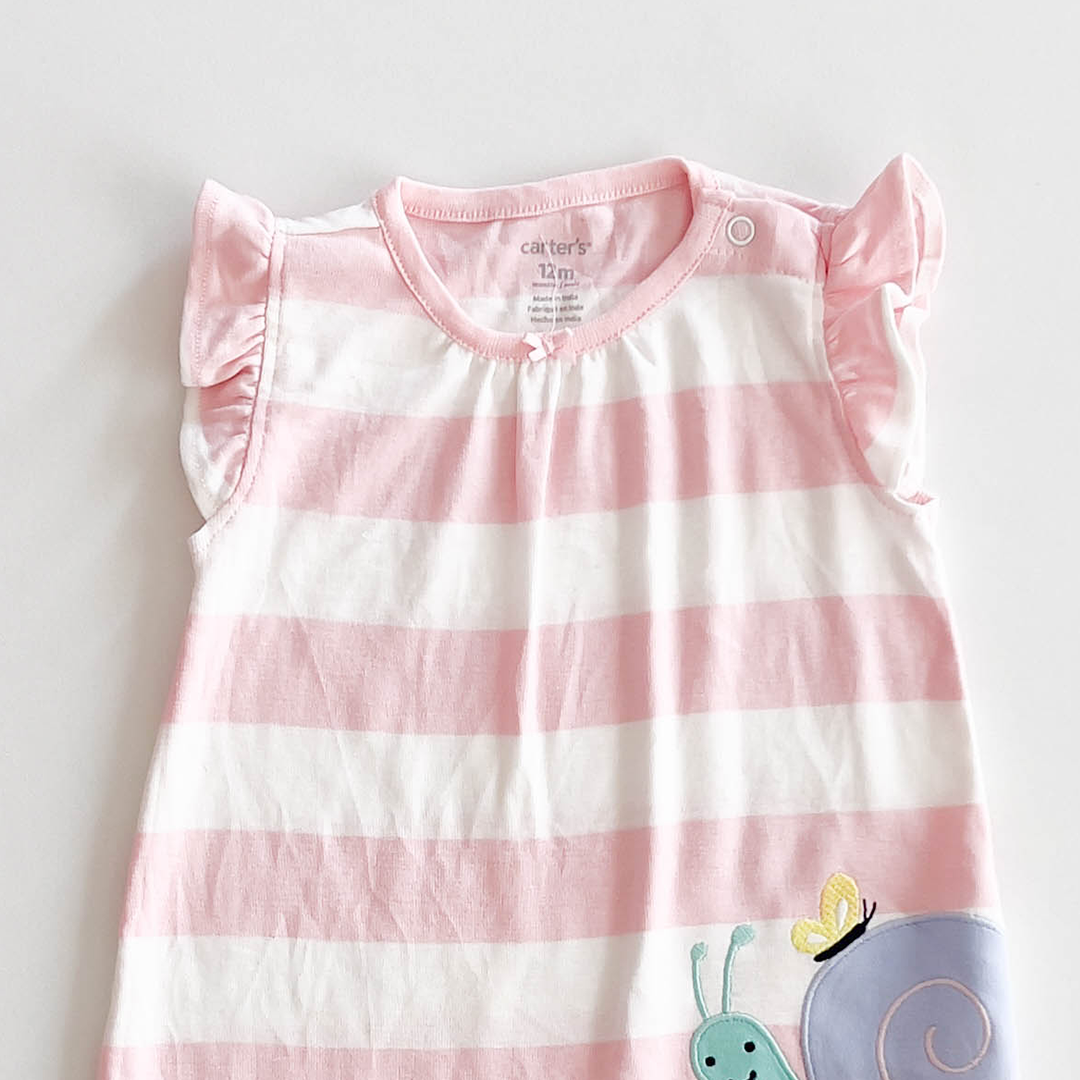 PINK STRIPED JUMPSUIT