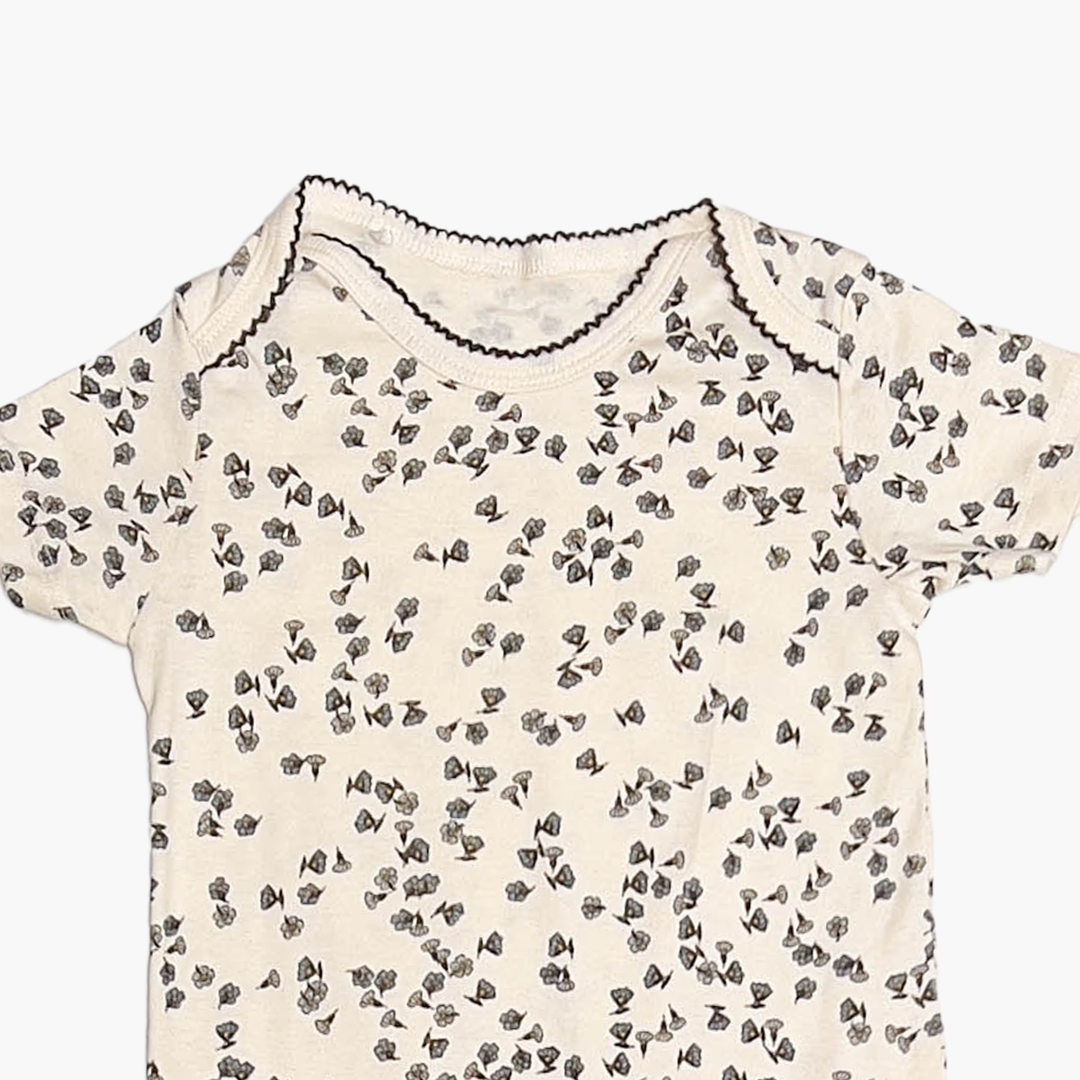 OFF WHITE FLORAL JUMPSUIT