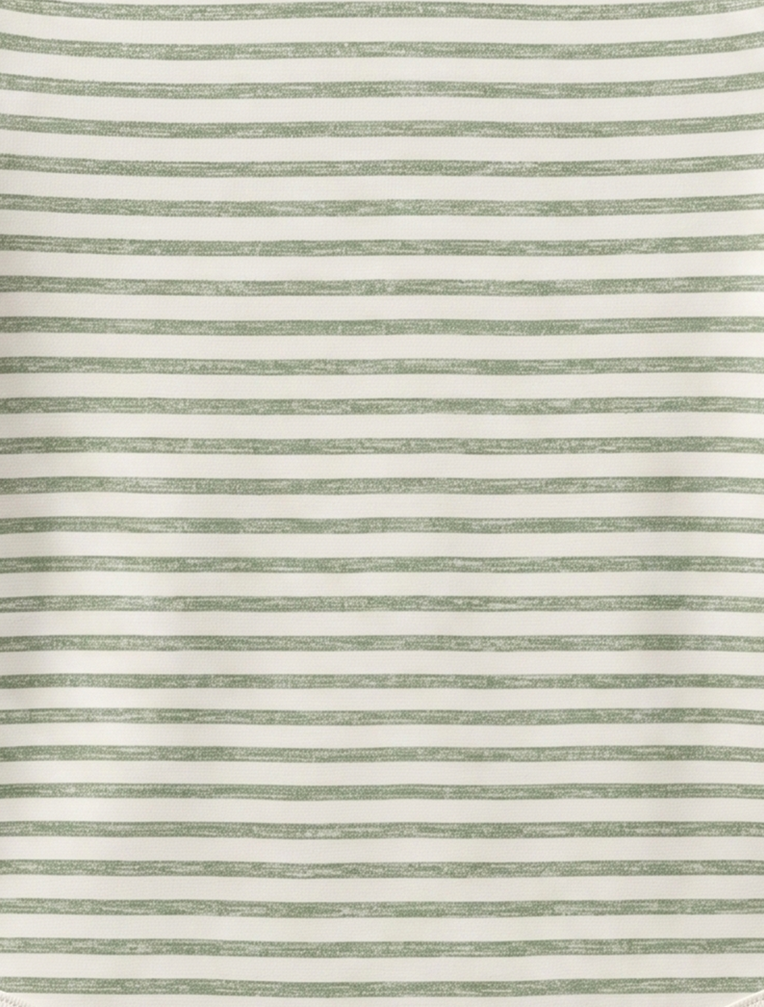 GREEN STRIPED ONESIE