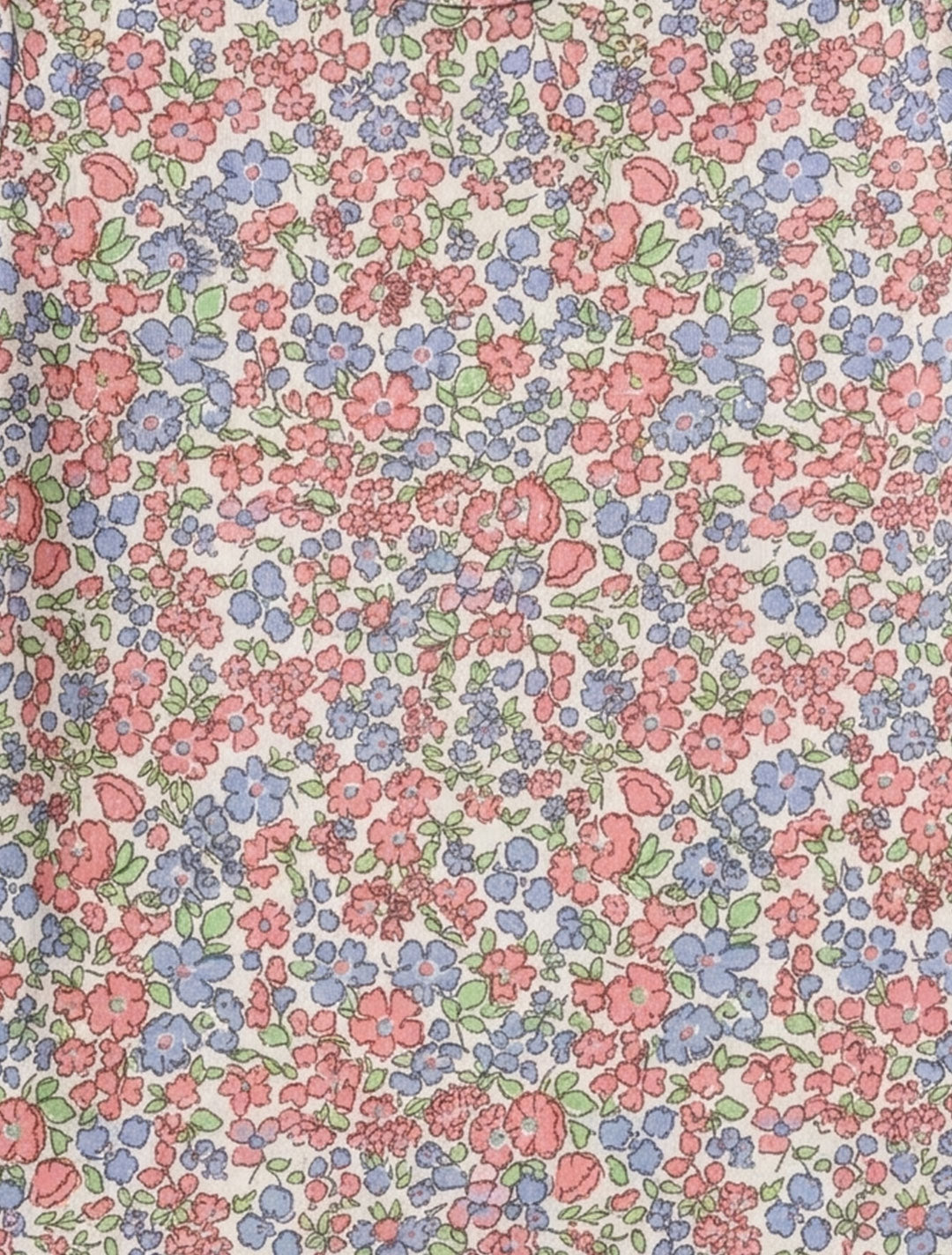 PINK FLORAL PRINTED ONESIE