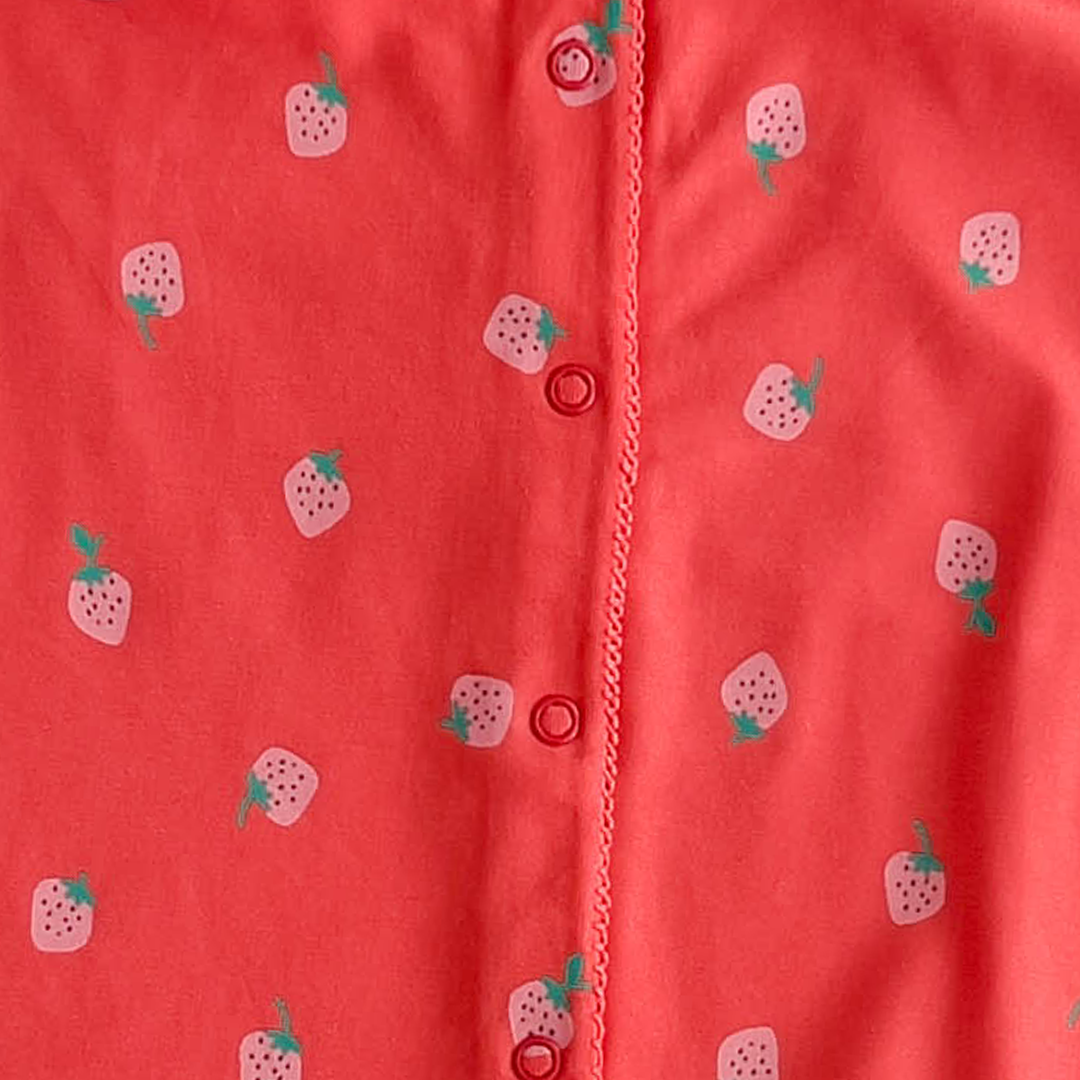 STRAWBERRY PRINTED JUMPSUIT