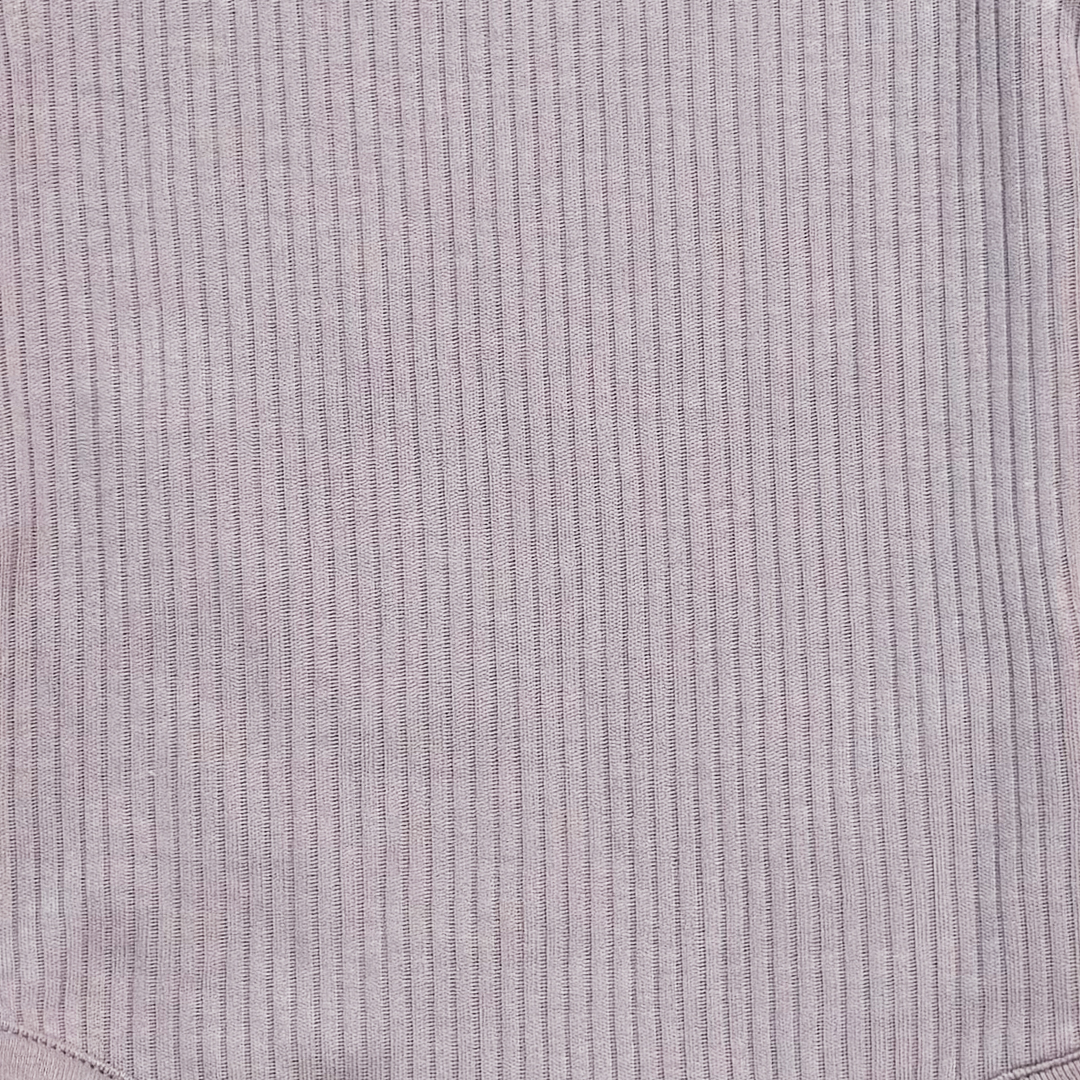LAVENDER RIBBED ONESIE