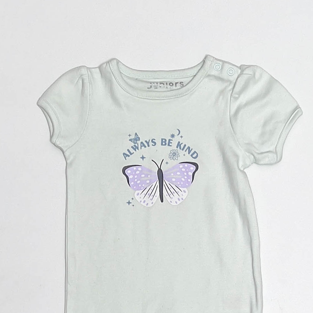 AERO BLUE BUTTERFLY JUMPSUIT