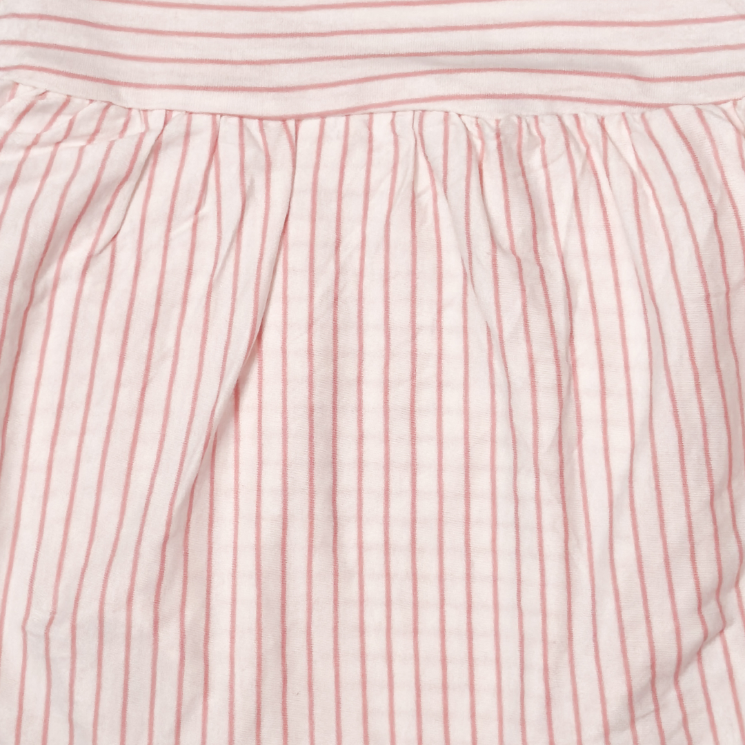 DUSTY PINK STRIPED SUNSUIT