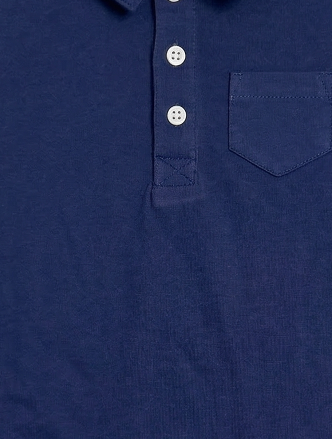 NAVY BLUE COLLAR FANCY ONESIE