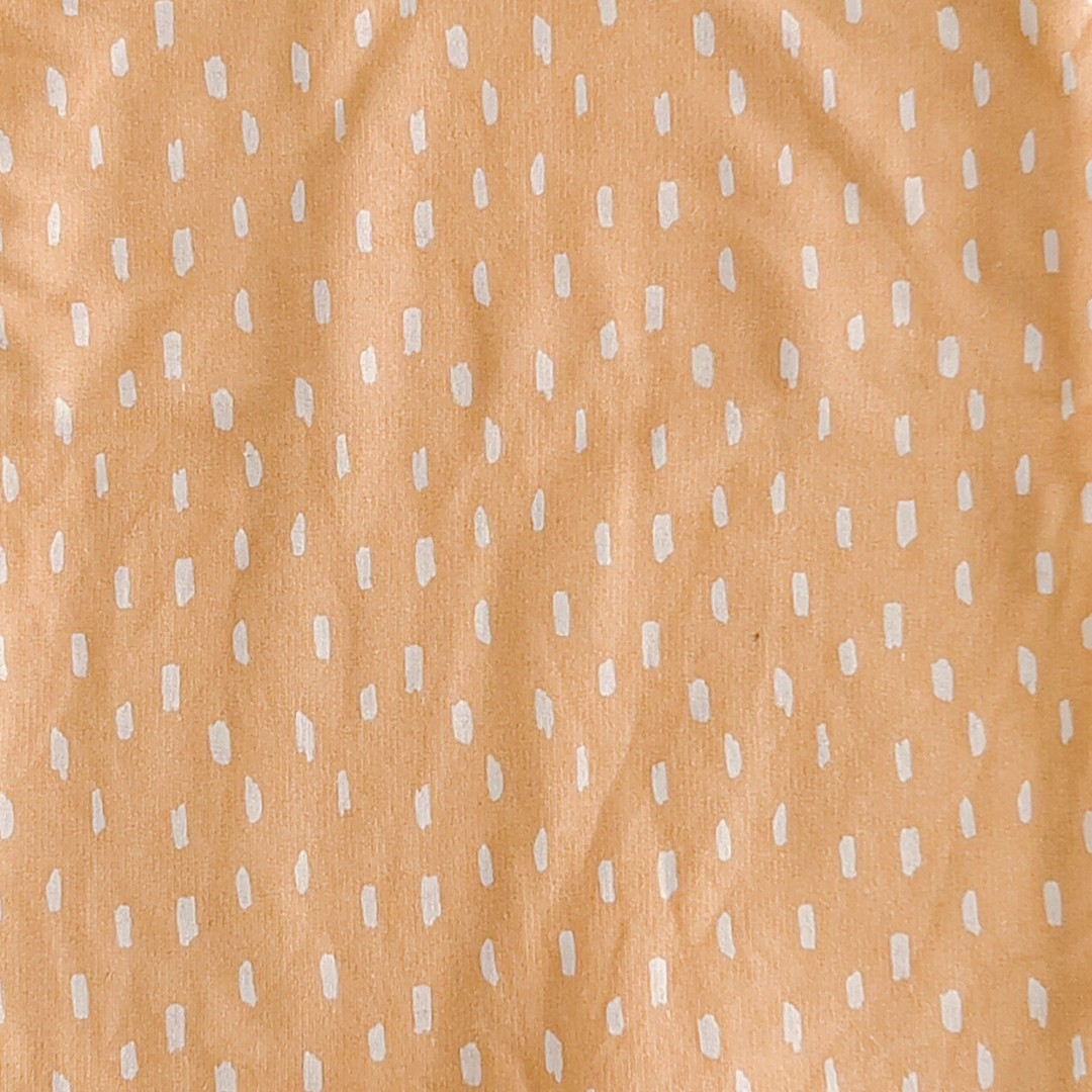 BEIGE PATTERNED ROMPER