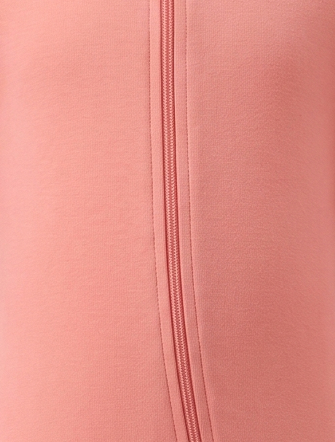 PEACH VISCOUS ZIPPER SLEEPSUIT