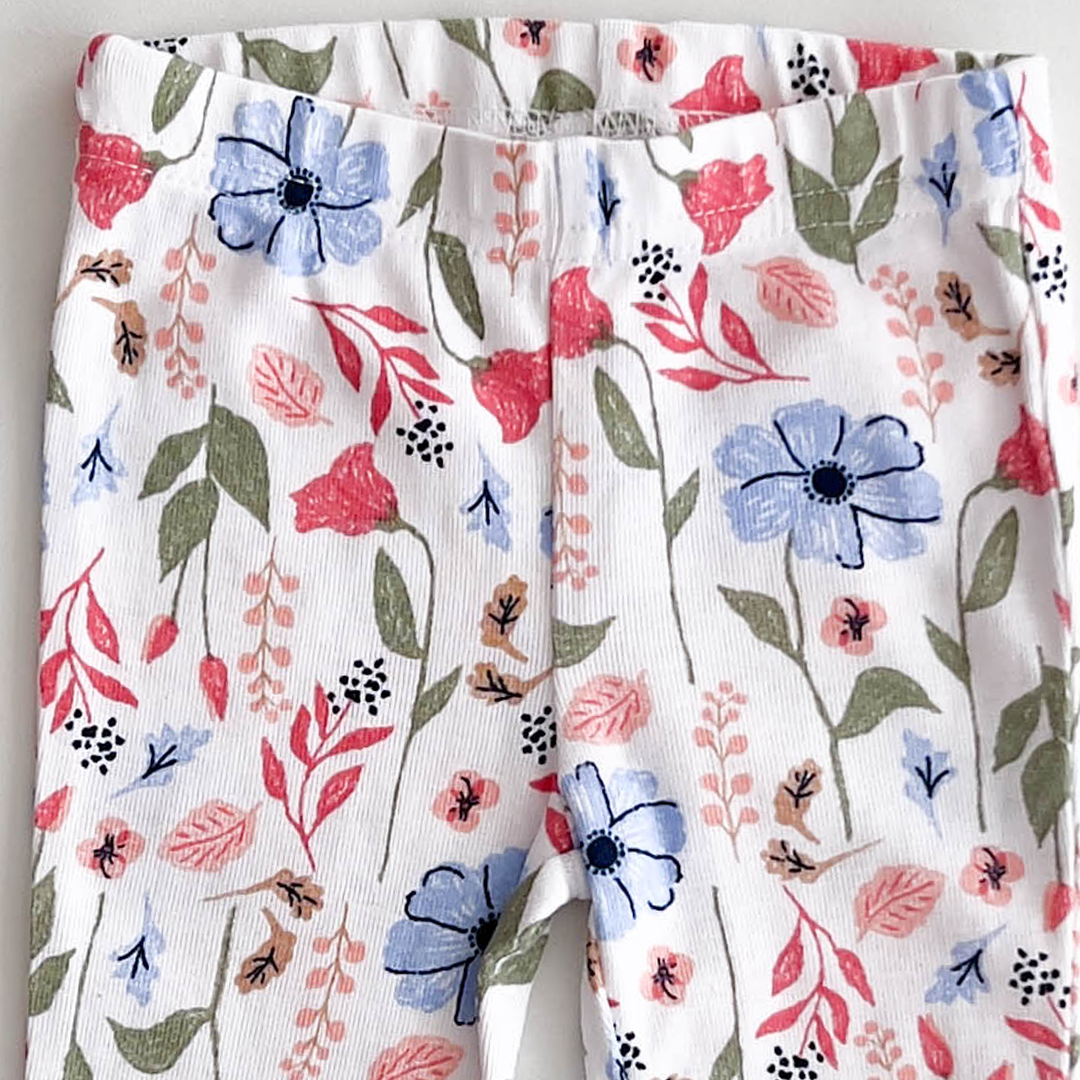 FLORAL PRINTED PANTS