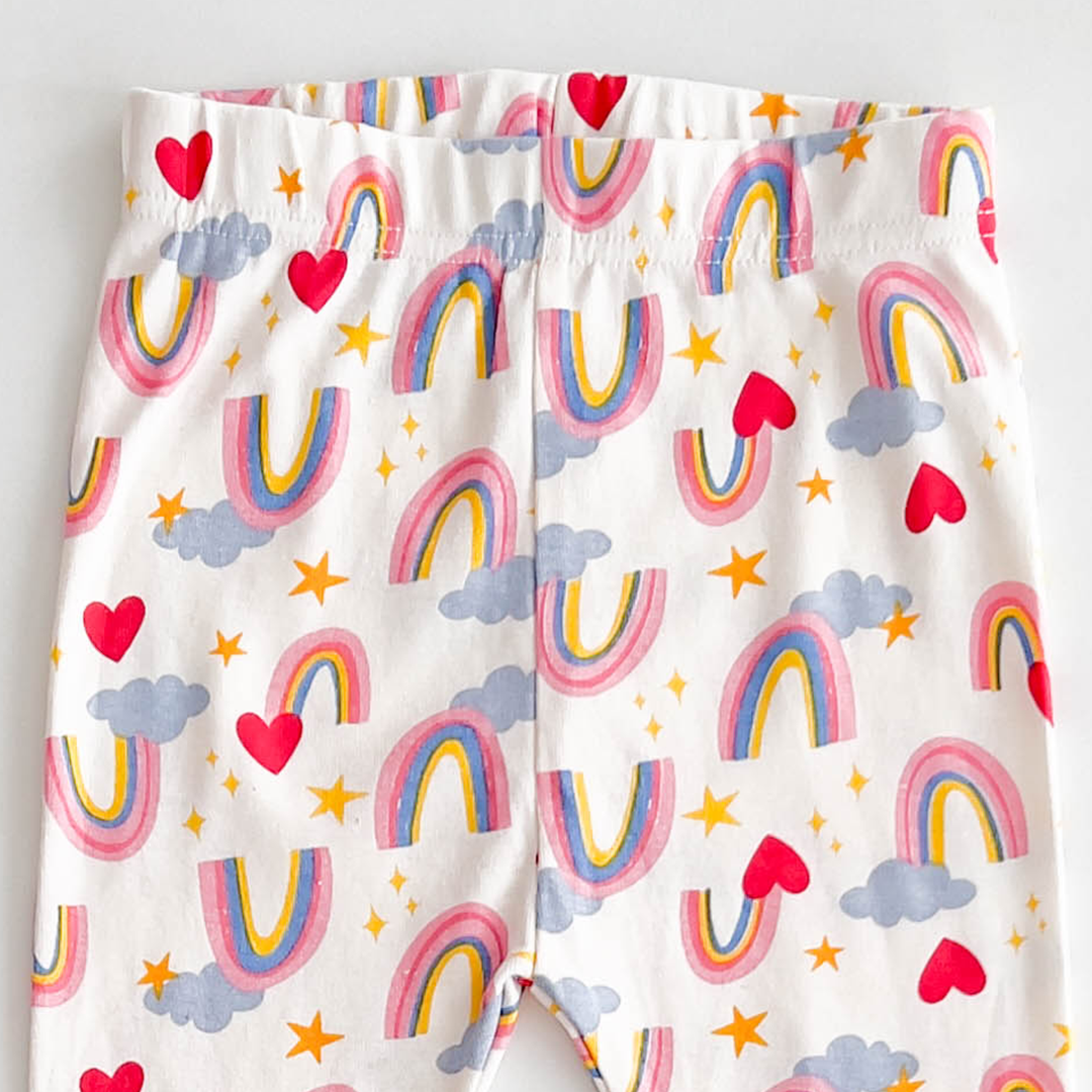 RAINBOW PATTERNED PANTS