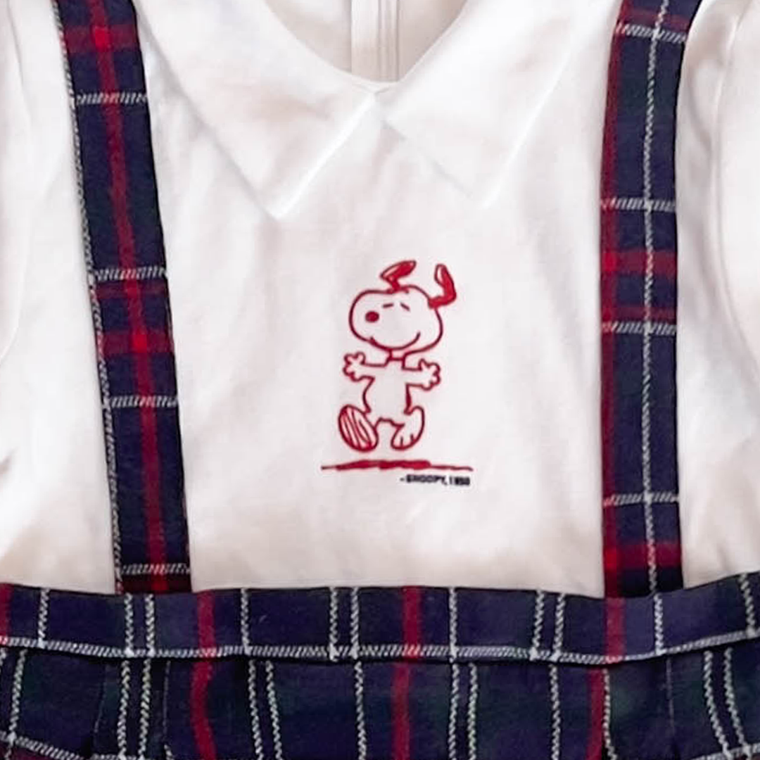 SNOOPY PRINT UNISEX ROMPER