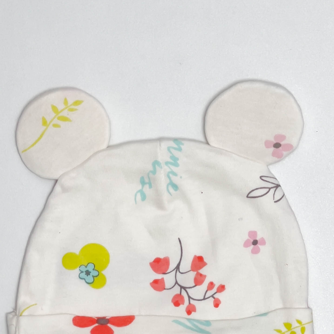 FLORAL PRINTED  CAP