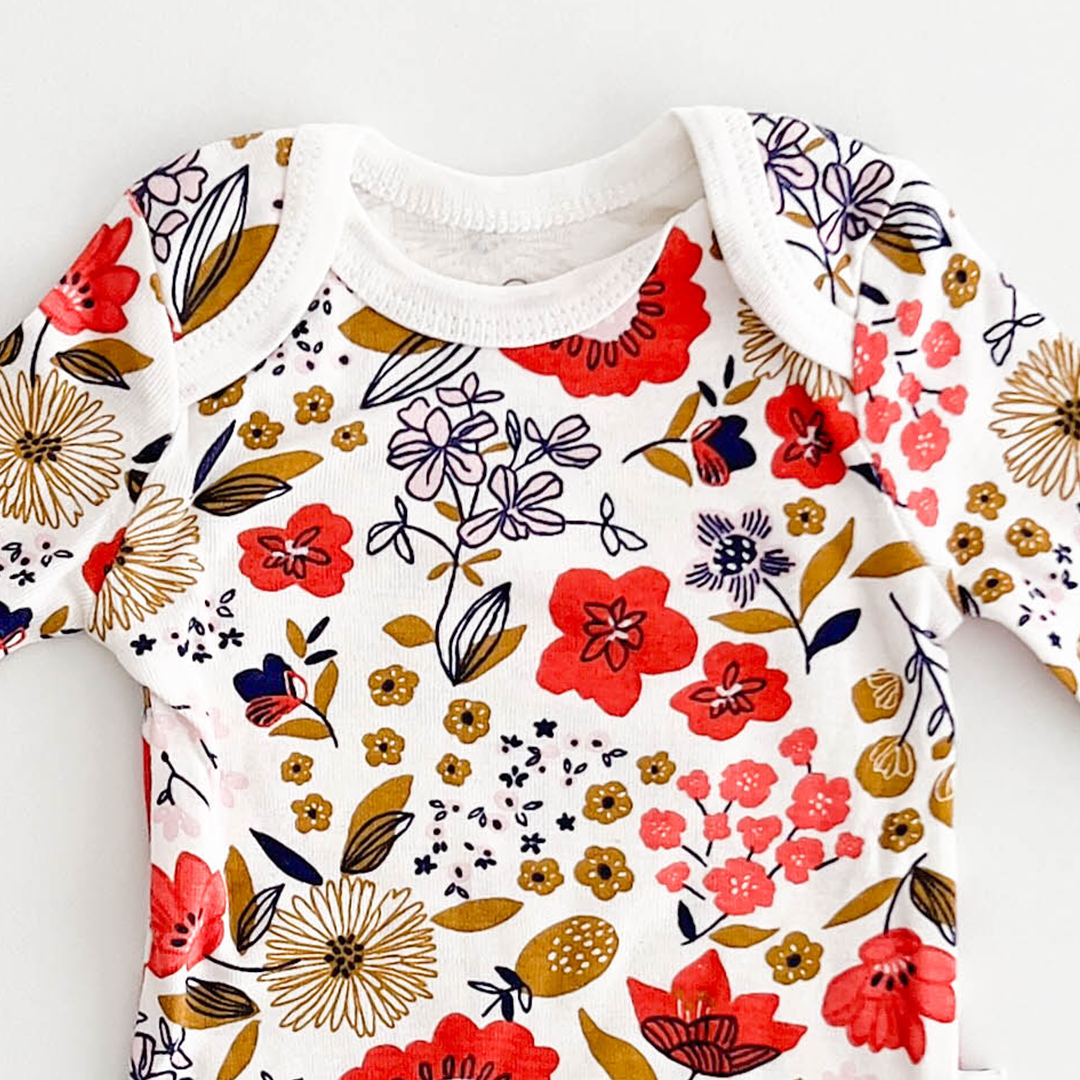 FLORAL FULLSLEEVE ONESISE