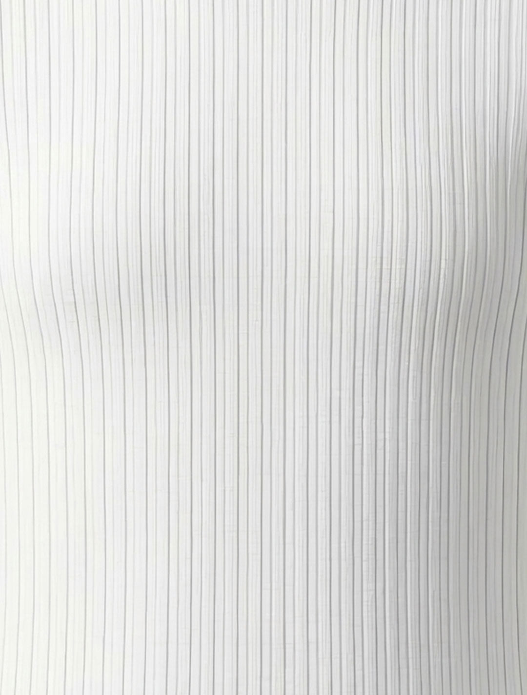 WHITE RIBBED ONESIE