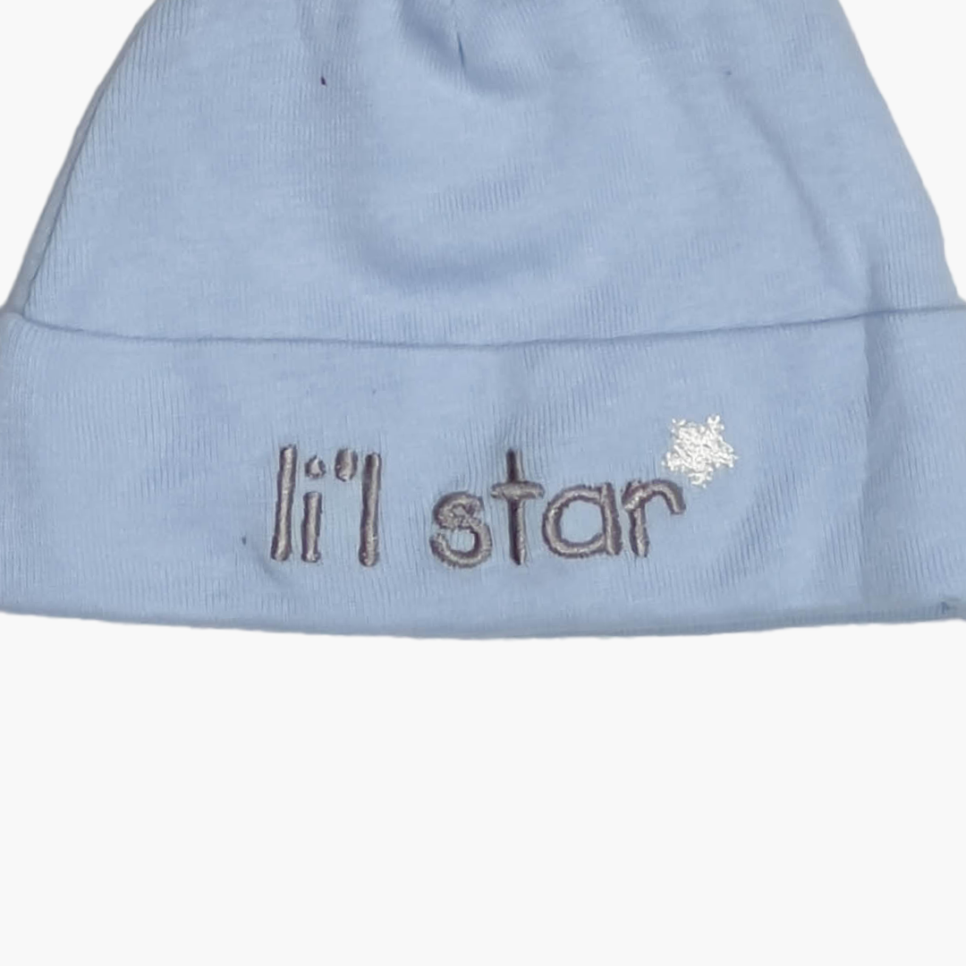 BLUE LIL STAR PLAIN CAP