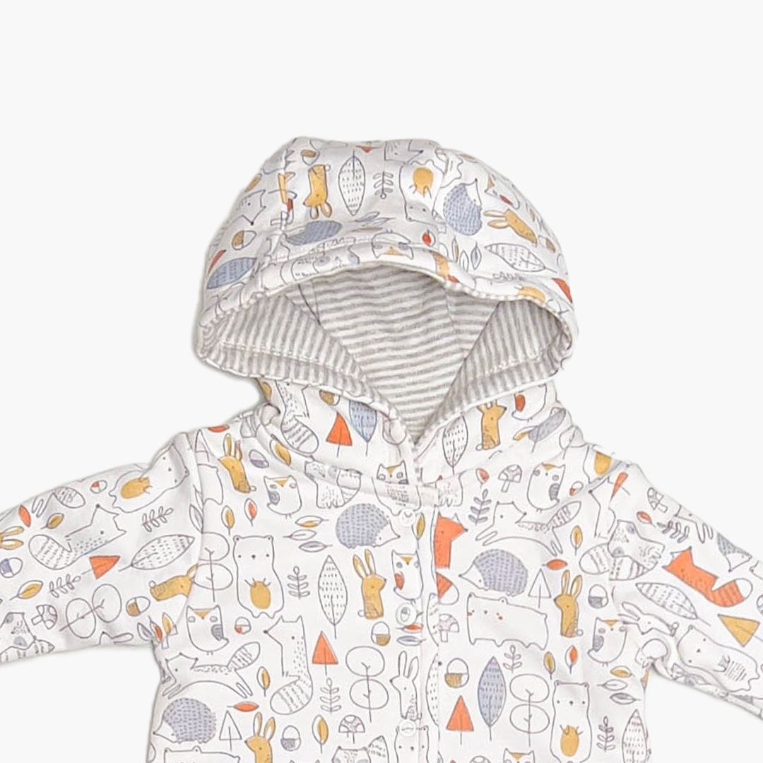 AUTUM PRINTED TOG SLEEPSUIT