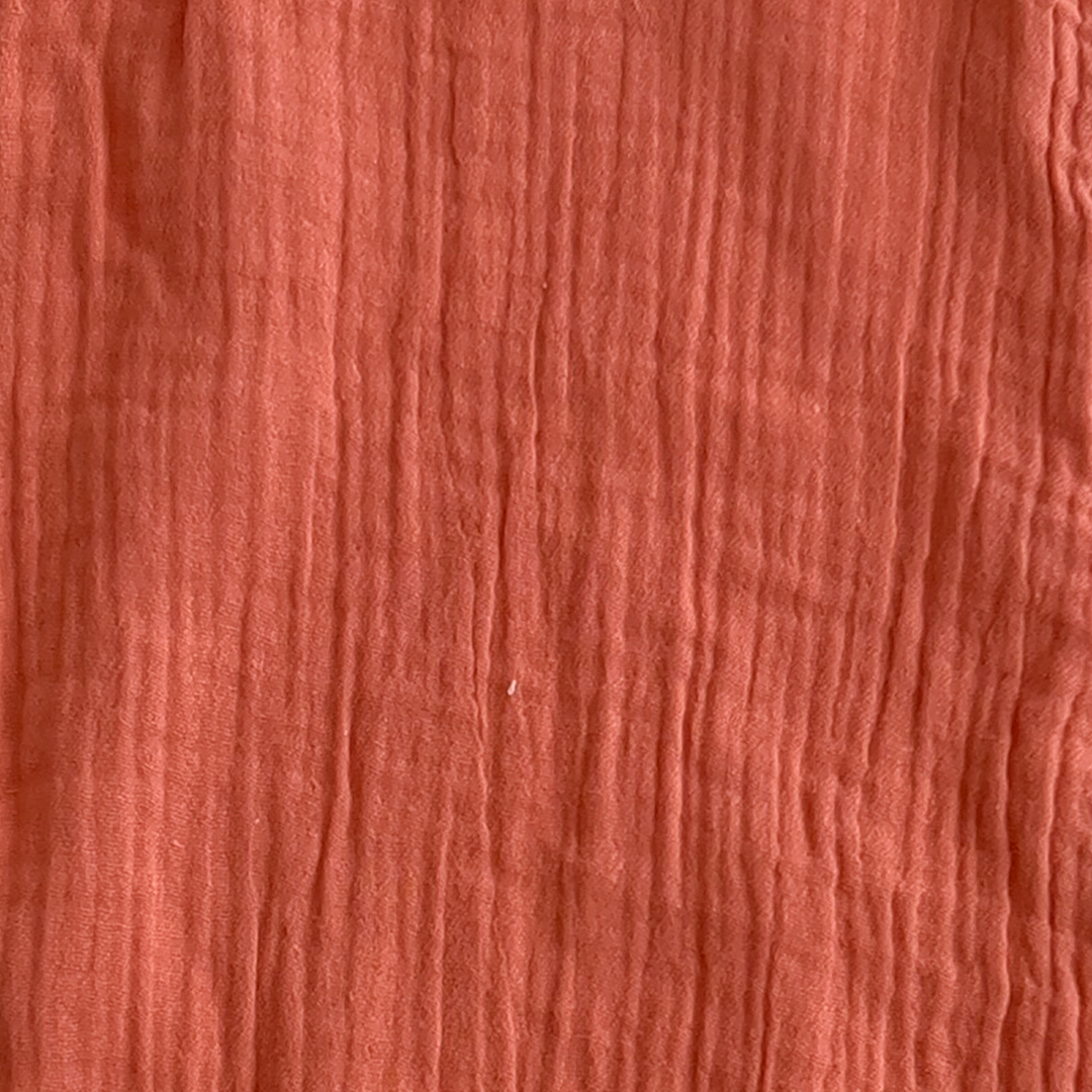 MUSLIN BURNT BROWN PLAIN BURP CLOTH