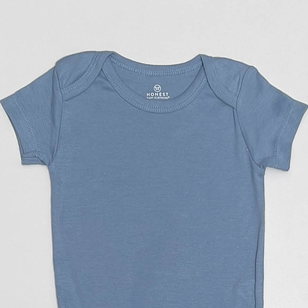 COOL BLUE PLAIN ONESIE