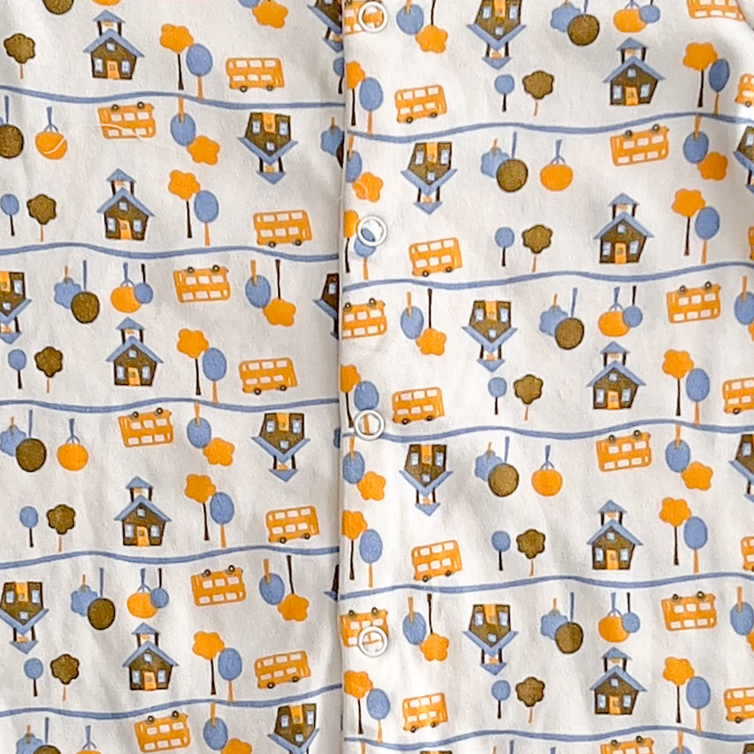 MINI KLUB PATTERNED ROMPER