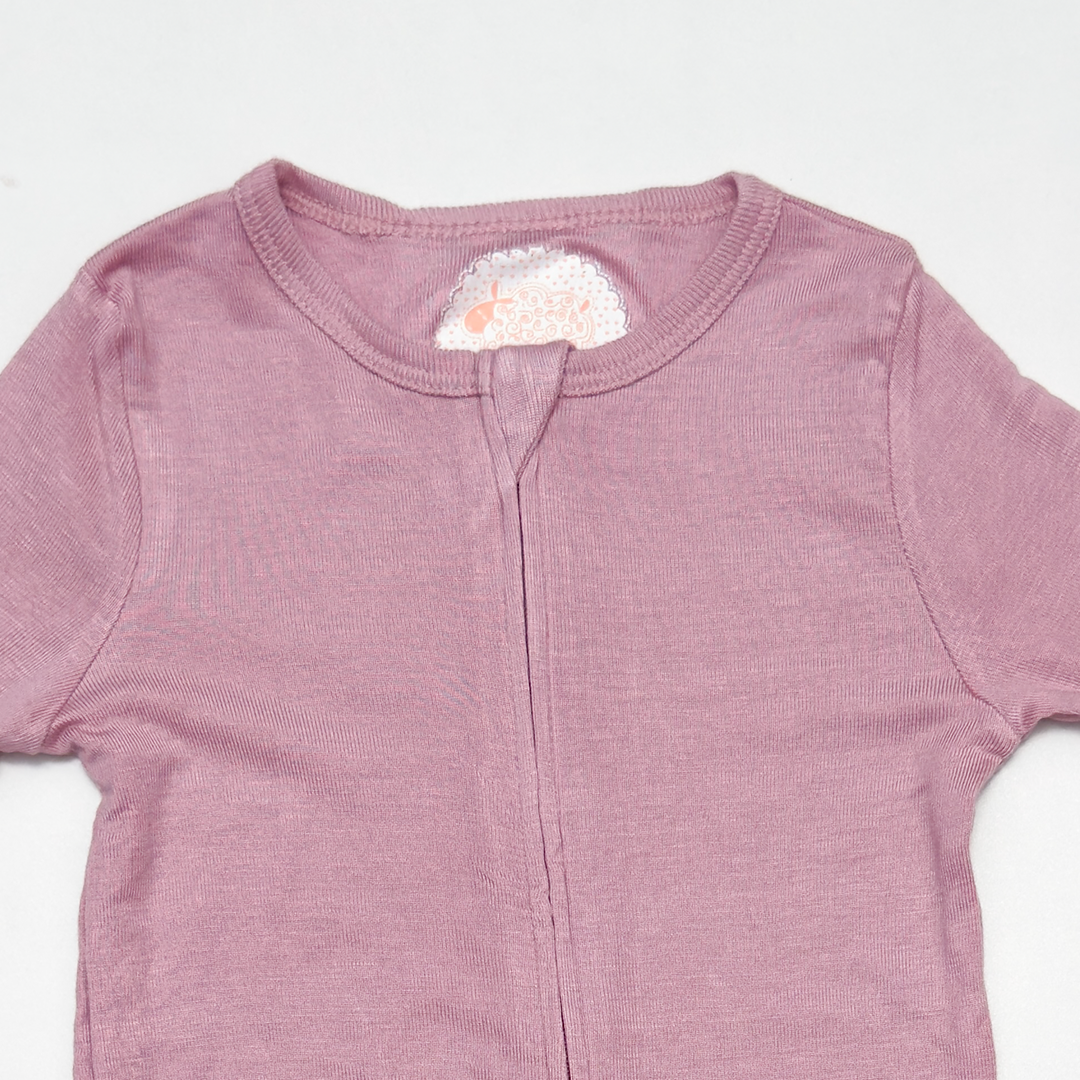 PASTEL PINK VISCOUS SLEEPSUIT