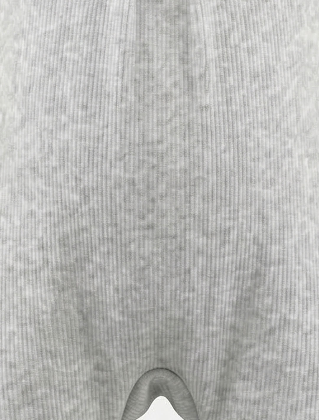 GREY RIBBED SLEEPSUIT
