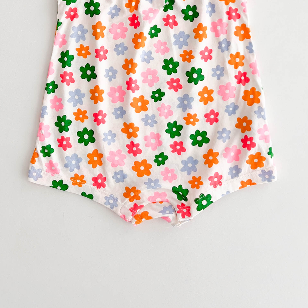 FLORAL PRINTED FANCY JUMPSUIT