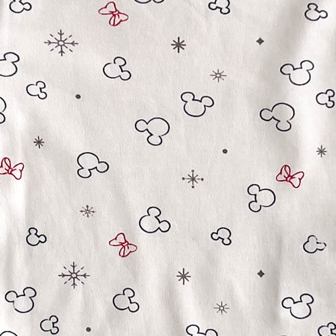 DISNEY BABY WHITE PRINTED ONESIE
