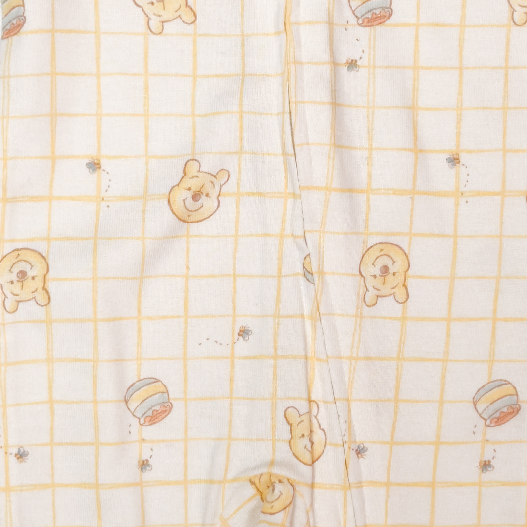 BEIGE YELLOW PHOO ZIPPER ROMPER