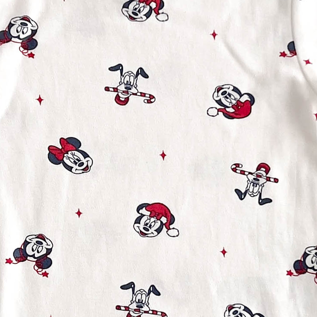 DISNEY BABY CHRISTMAS MICKEY MOUSE ONESIE