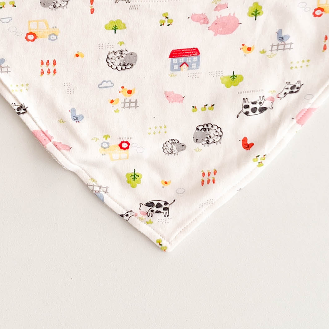 WHITE PATTERNED