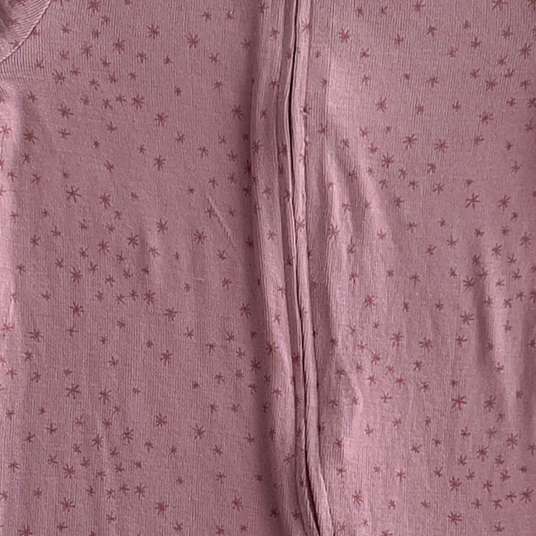 PINK STAR PATTERNED ROMPER