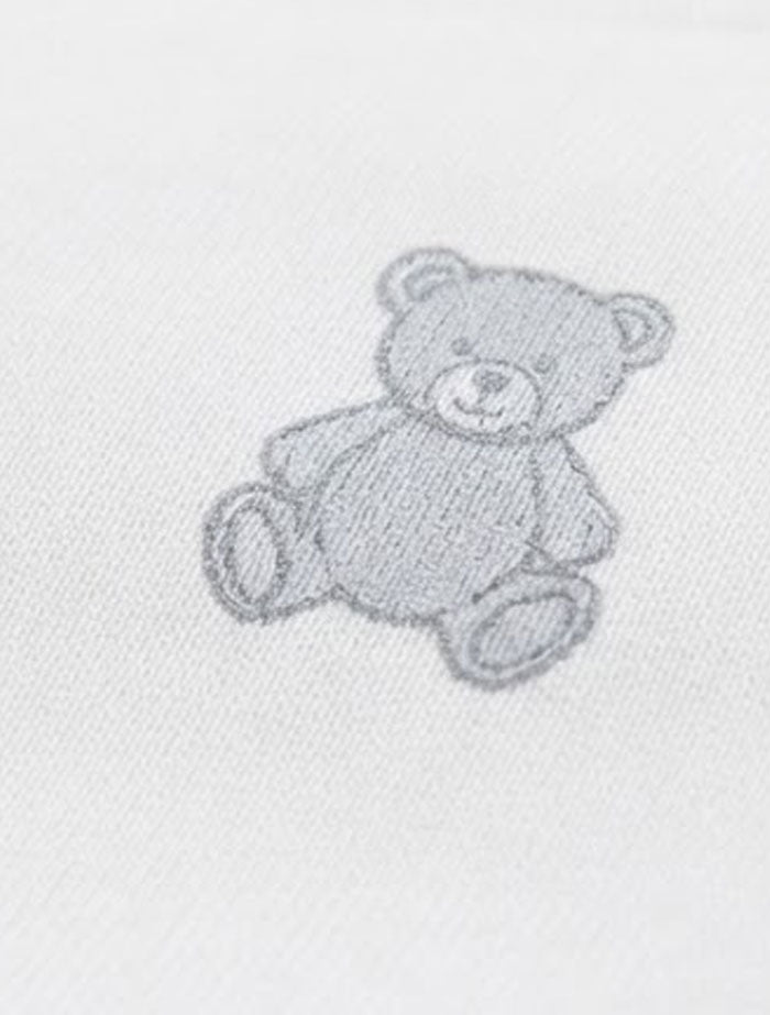 Blue bear 2 way zipper jumpsuit