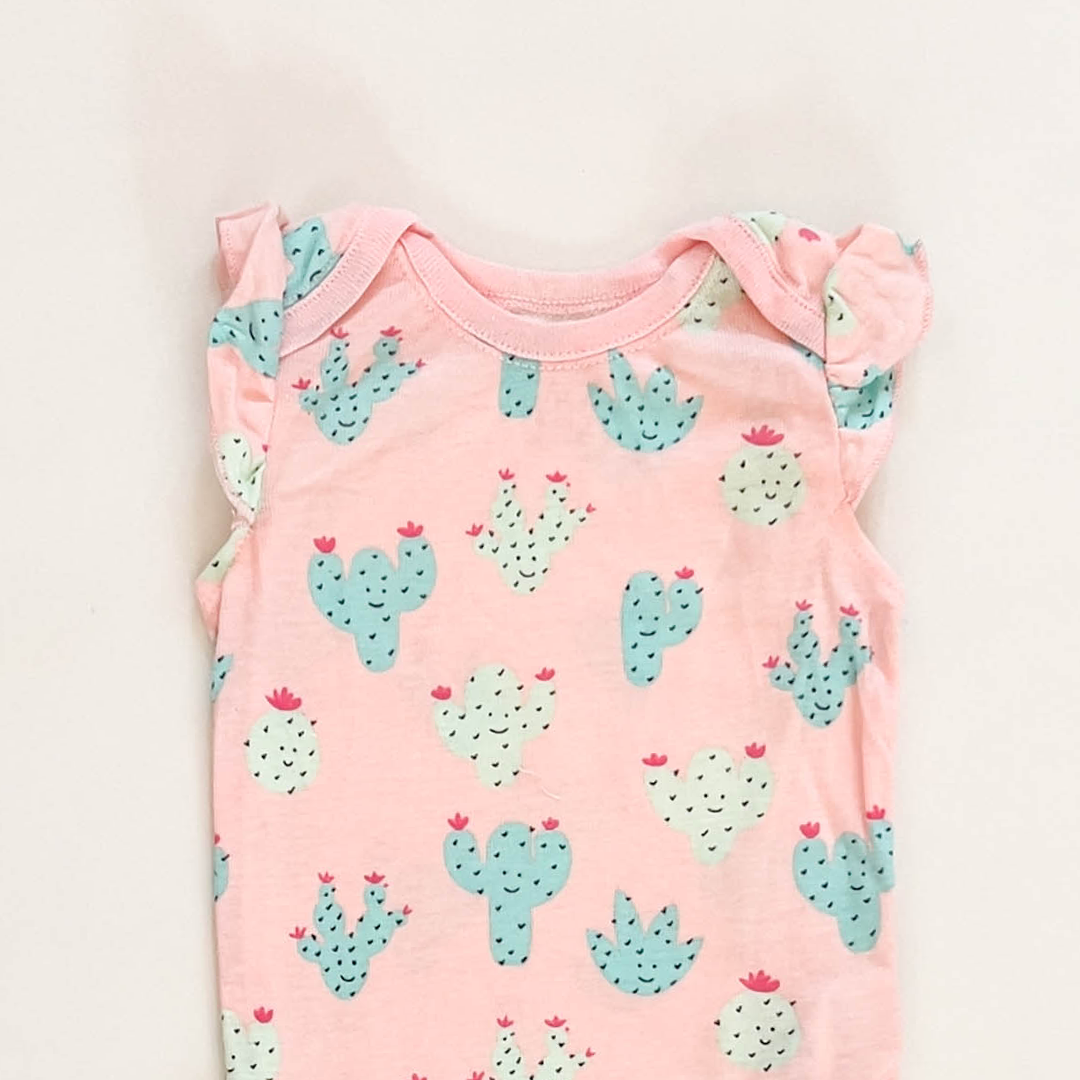 PEACH CATUS GIRLS ONESIE