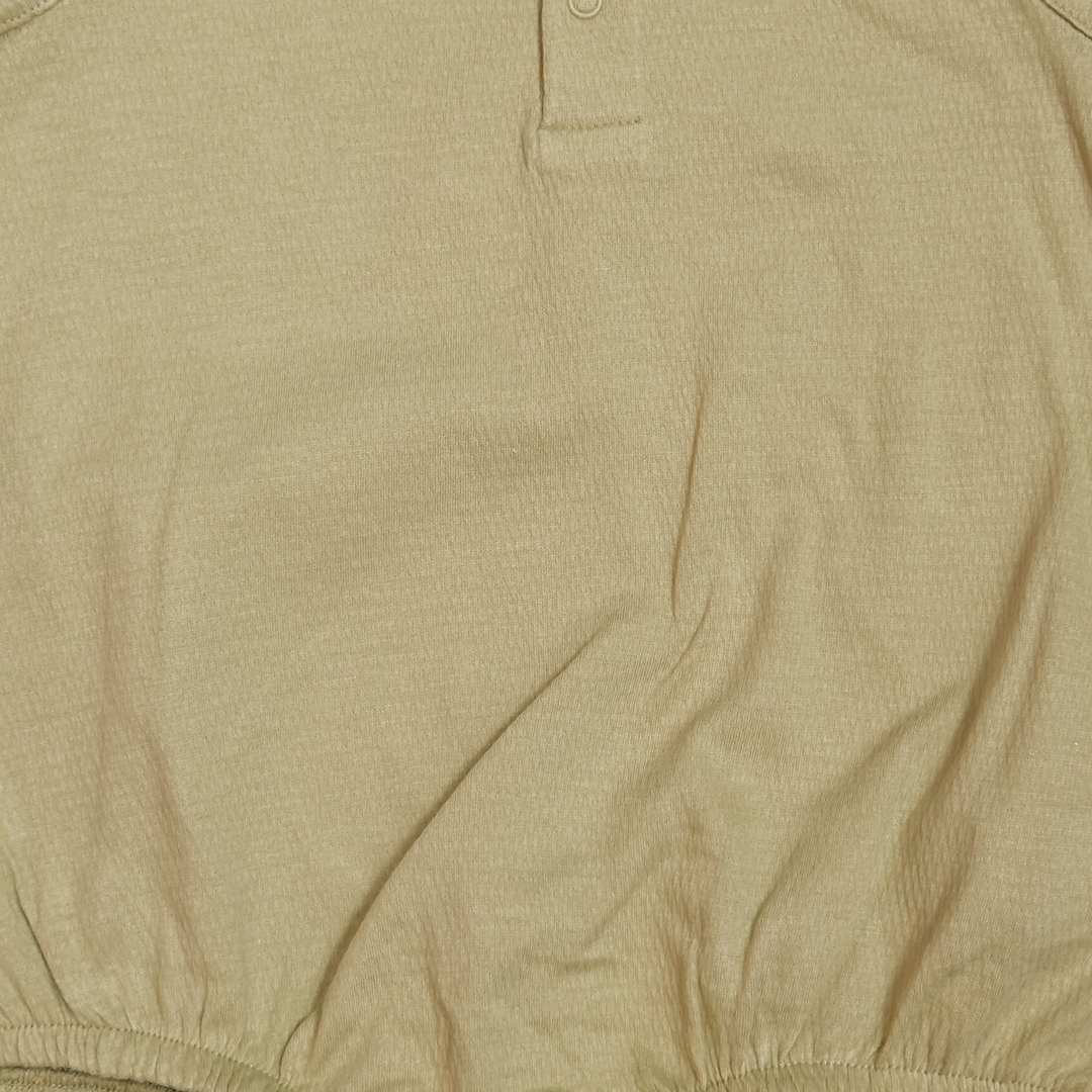 SAGE GREEN MUSLIN ONESIE