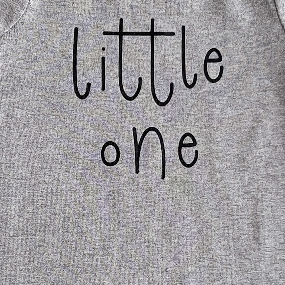 LITTLE ONE GREY ROMPER