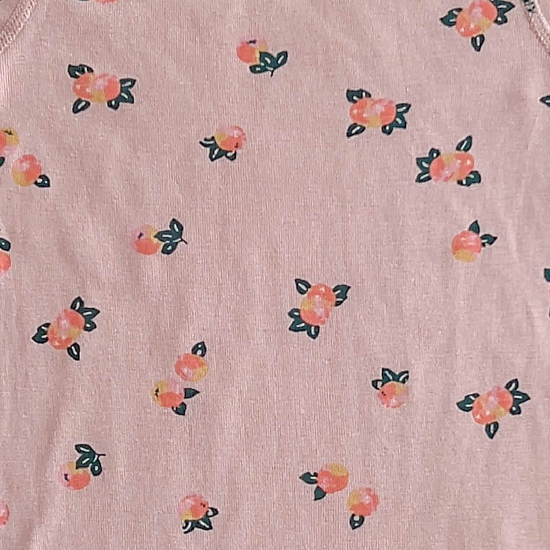 DUSTY PINK FLORAL PATTERNED JUMPSUIT